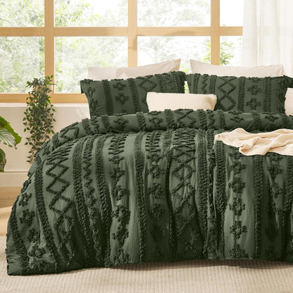 Tufted Boho Comforter Set